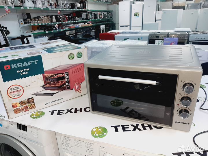 Новая мини печь Kraft серая