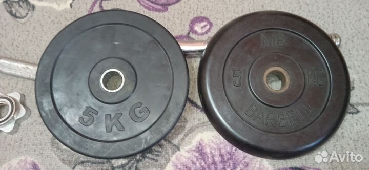 Штанга гриф блины