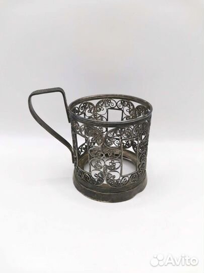 Подстаканник Скань Мельхиор кхи СССР