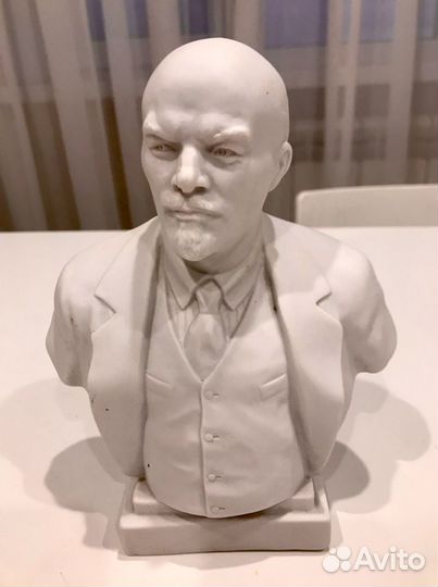 Бюст Ленина,Форфоровый завод лвз