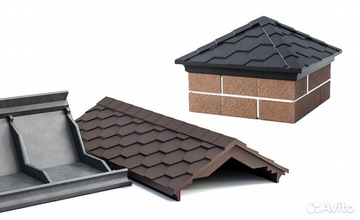 Колпаки и парапеты для заборов