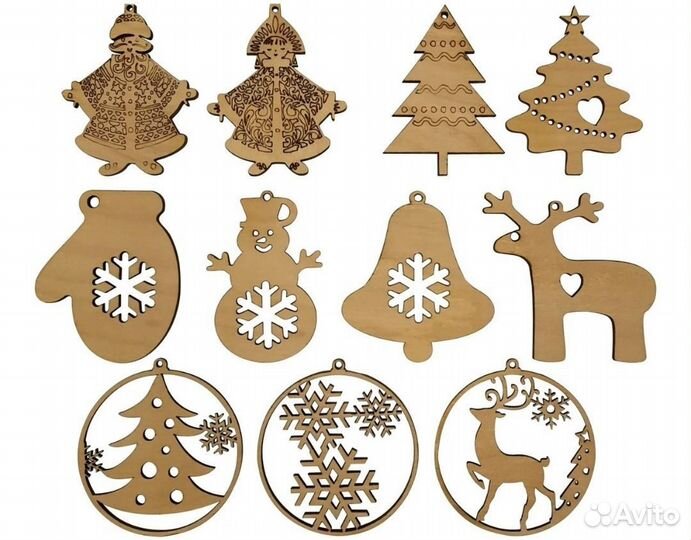 Лазерная резка фанеры / макеты любой сложности