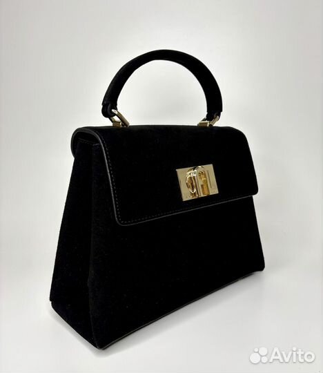 Сумка furla натуральная замша