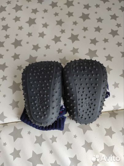 Носки тапочки с резиновой подошвой