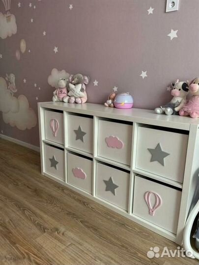 Шкаф стеллаж в детскую