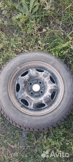 Комплект зимних колёс (шипы)