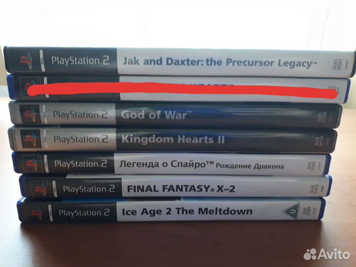 Игры для PS2 (лицензия)