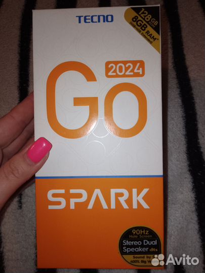 TECNO Spark Go 2024, 4/128 ГБ