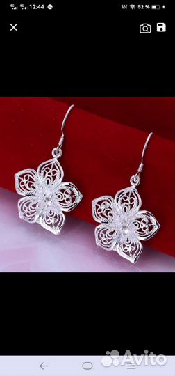 Красивые серьги