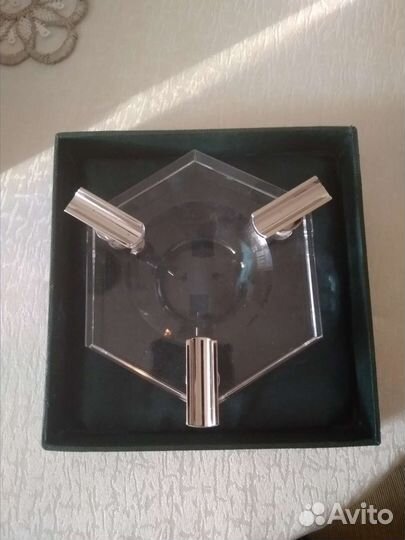 Хрустальная пепельница