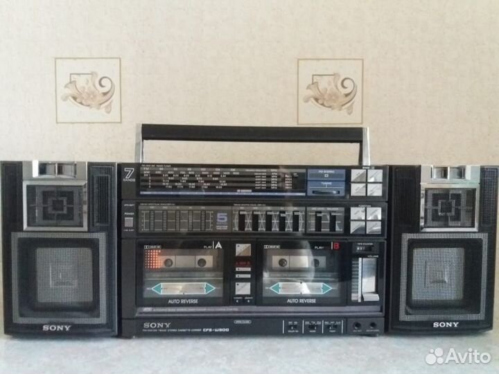 Двухкассетная магнитола sony GFS - W90