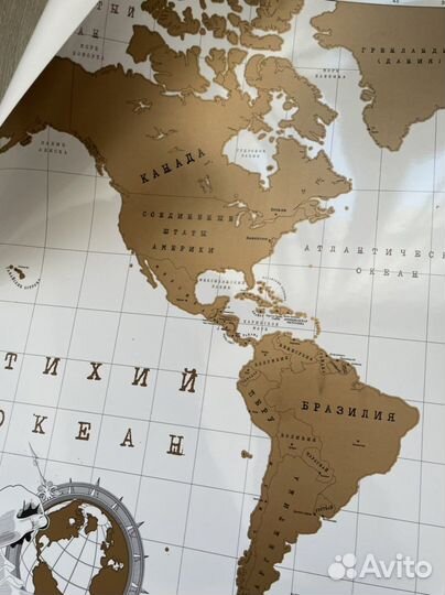 Скретч карта мира True map