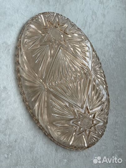 Посуда цветное стекло СССР