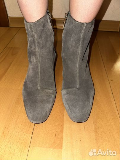 Ботинки Zara натуральная кожа 39