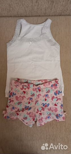 Пакеты одежды на девочку,размер 110