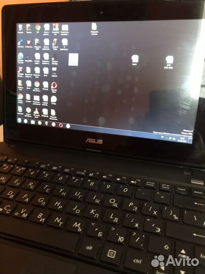 Нетбук Asus X102B сенсорный экран