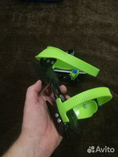 Коньки детские раздвижные двухполозные СССР