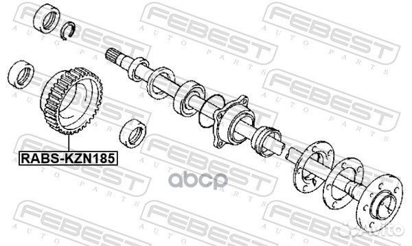 Кольцо ABS rabskzn185 rabs-KZN185 Febest