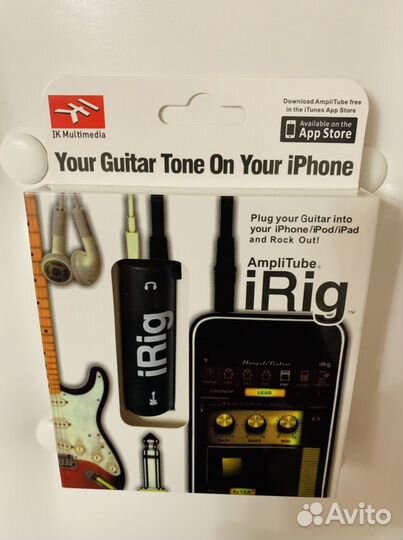Цифровой гитарный интерфейс iRig для iPhone