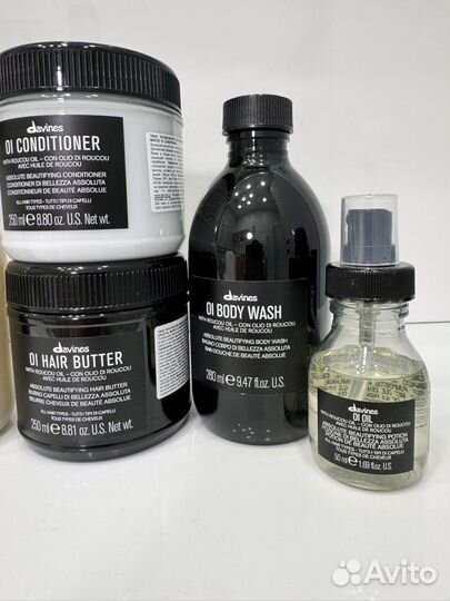 Davines oi шампунь кондиционер масло гель маска