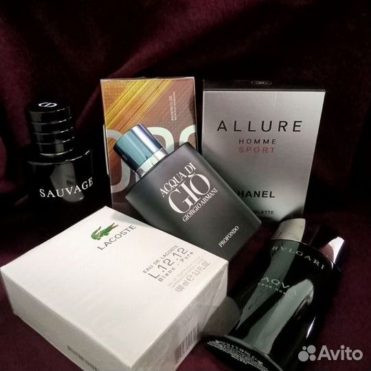 Туалетная вода саваж, алур, лакост