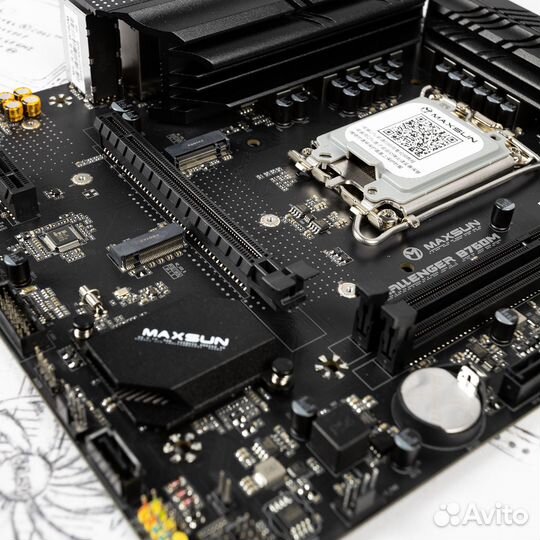 Материнская плата maxsun Challenger B760M 1700