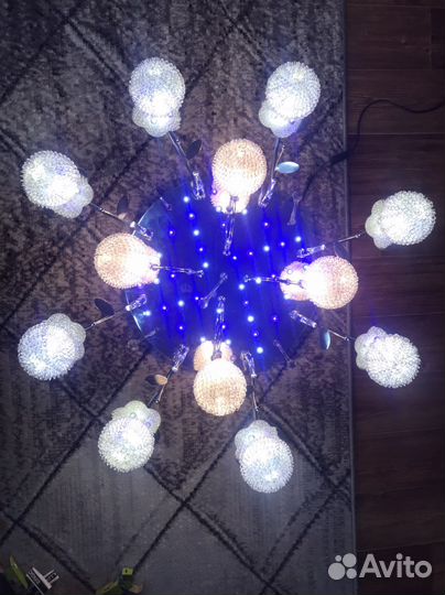 Люстра светодиодная с пультом