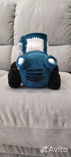 Вязанные трактор ручной работы