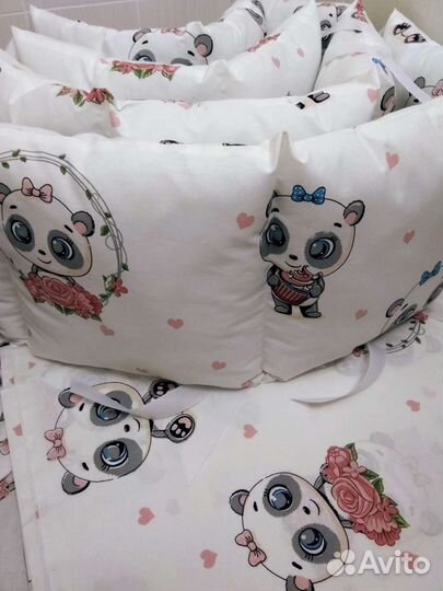 Бортики в кроватку