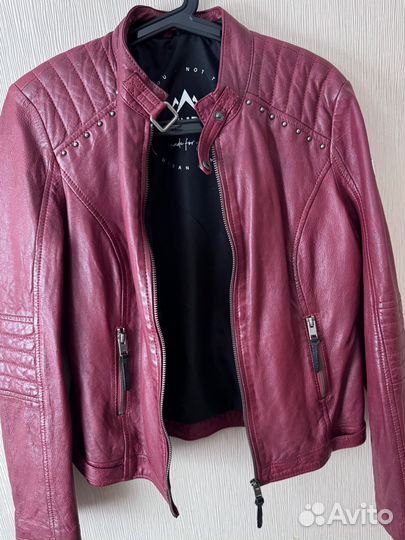 Куртка кожаная