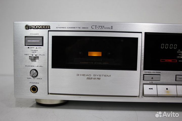 Pioneer CT-737 MK2 Трехголовая кассетная дека