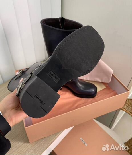 Сапоги / Ботинки Чопперы Miu Miu Размеры 36-40