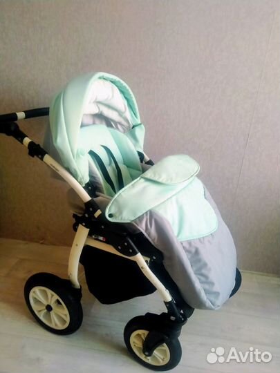 Коляска 2 в 1 Indigo Alma автолюлька в подарок
