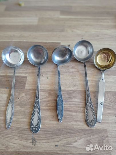 Половники мельхиор