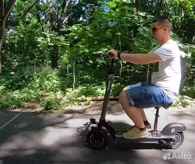 Электросамокат Tordin Hermes Pro Black