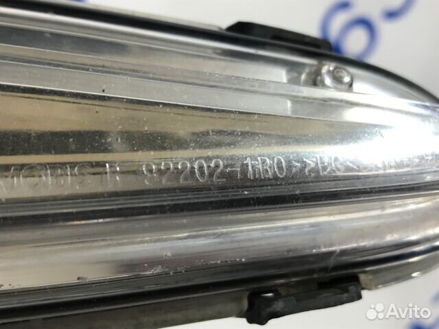 Фара противотуманная правая hyundai solaris 1 1.6