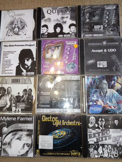 CD и мр3 диски