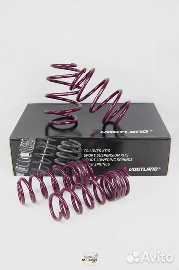 Пружины Vogtland с занижением VW Golf R 7 (AU) 4WD