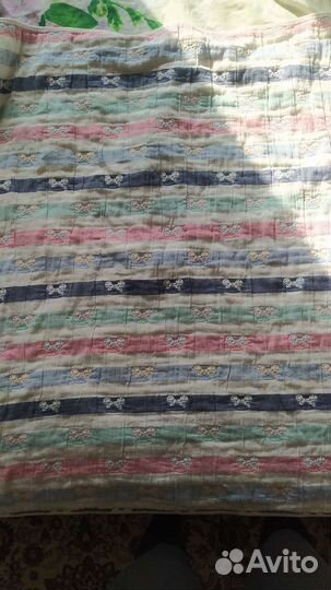 Муслиновый плед для малыша