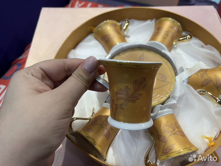 Сервиз кофейный на 6 персон новый