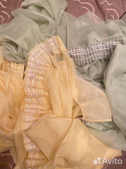 Шторы из вуали