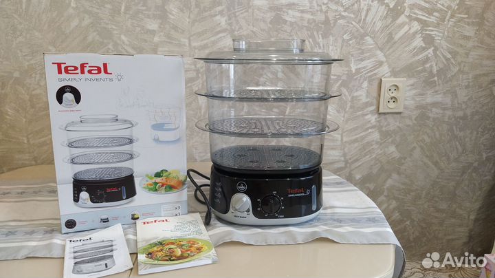 Пароварка tefal бу