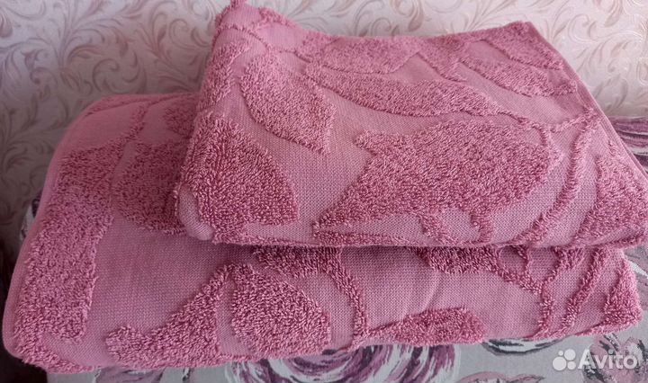 Набор из 2 полотенец 50х80, 70х130