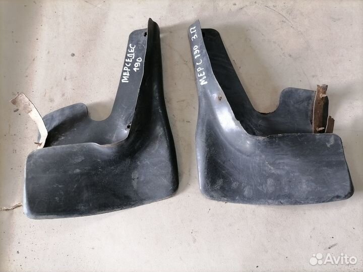Брызговики задние Mercedes-Benz 190 W201 1982-1993
