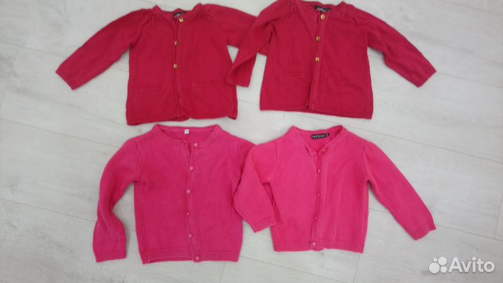 Кофты на пуговицах для девочек