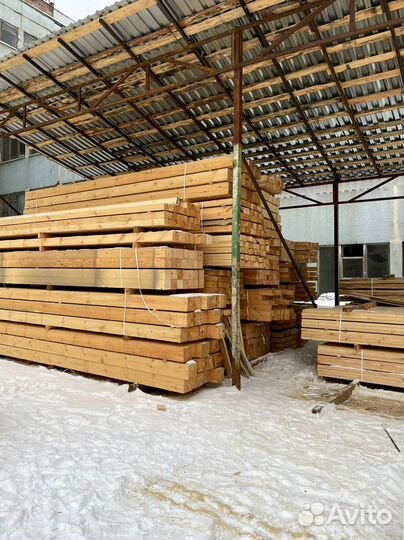 Доска обрезная 25х150х6000мм от производителя