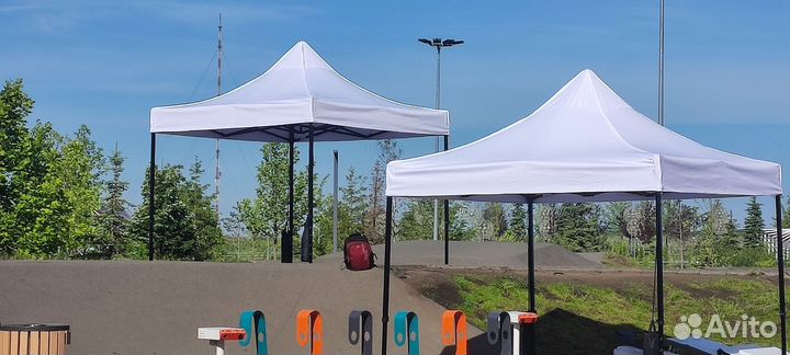 Белые шатры (палатки)