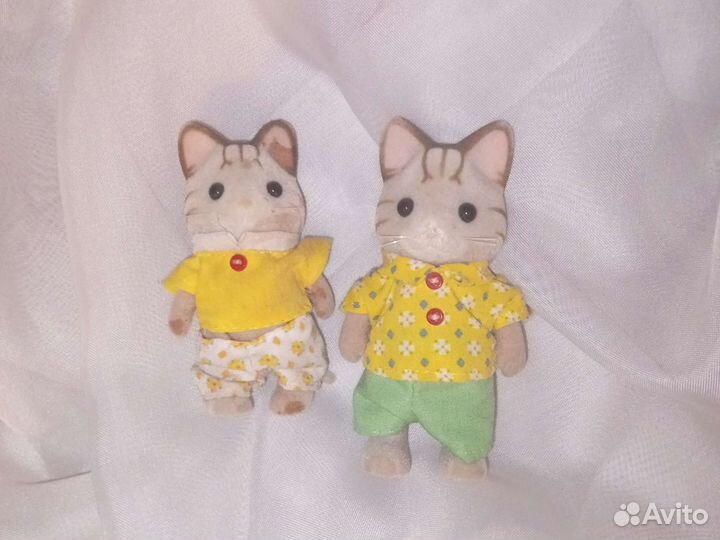 Sylvanian Families семья кошек