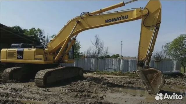 Разбор экскаватора Komatsu PC 400-7