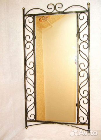 Кованое зеркало №10
